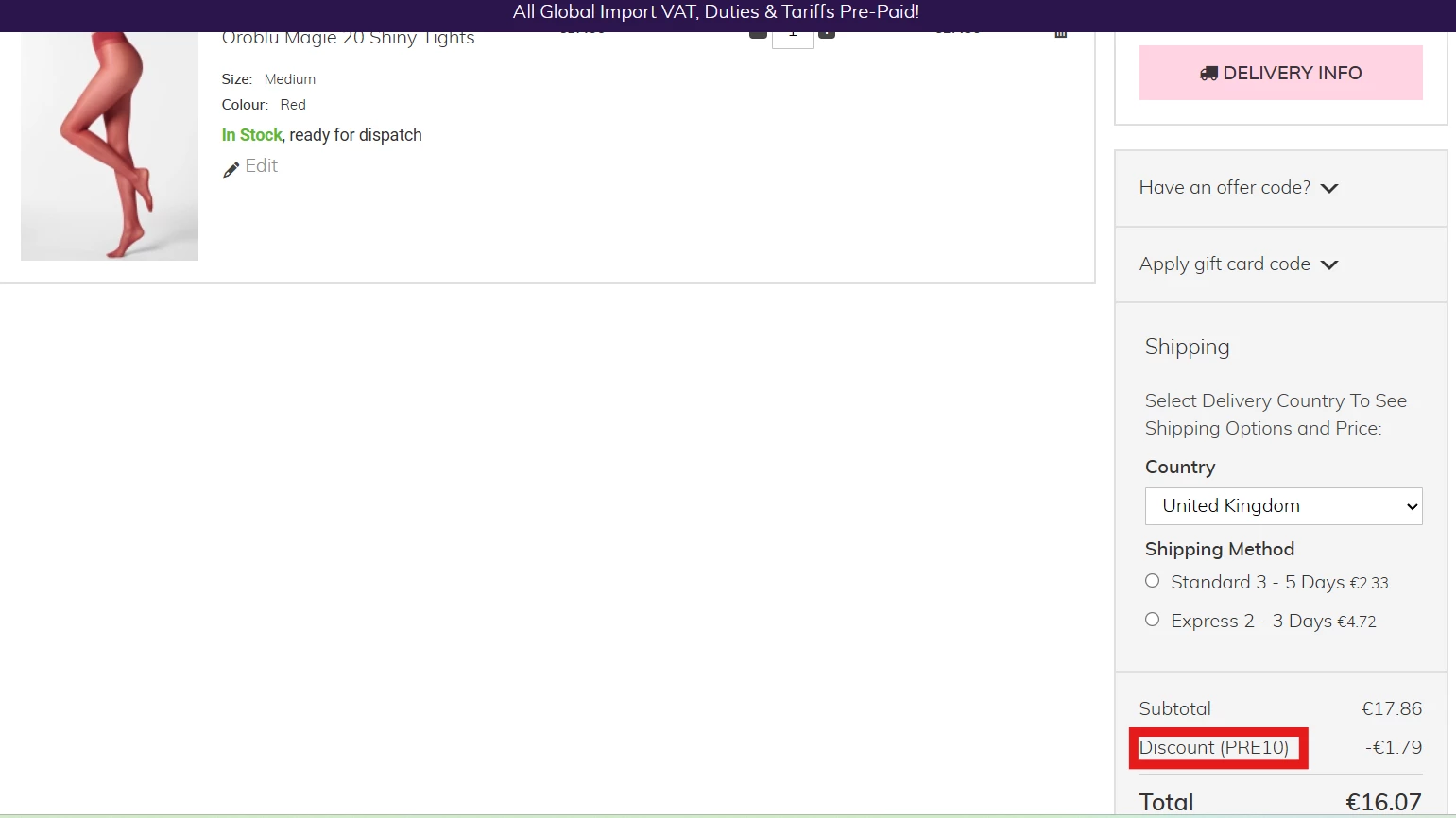 The Tight Spot verified coupon PRE10